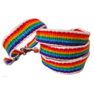 Friendship Bracelets Rainbow Stripes