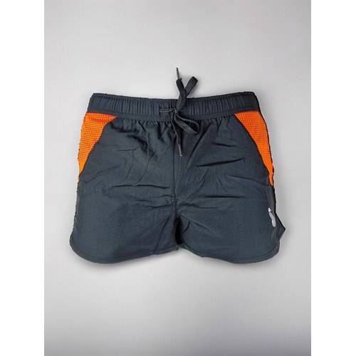 Tränings/Badshorts, Svart/orange