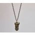 Necklace with dick, pyrite