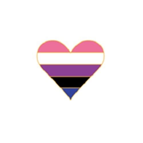 PIN - Genderfluid Heart