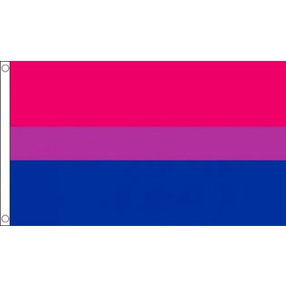 BiPride-flagga Tryckt 90x150