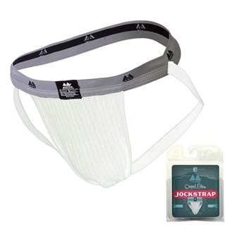 MM Swim Jockstrap White/Grey