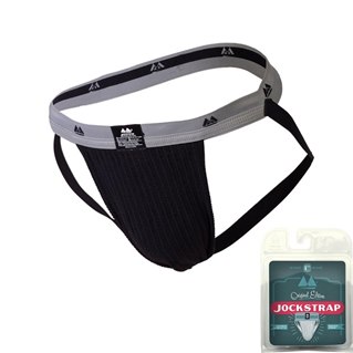 MM Original Swim Jockstrap Black/Grey