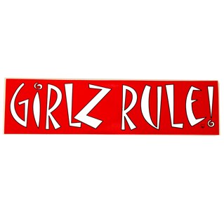 Bildekal "Girlz Rule"