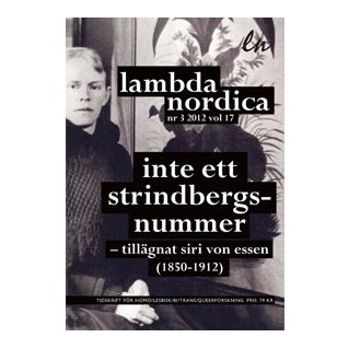 Lambda Nordica Nr 3 2012, Vol 17