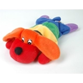 Rainbow Beanie Dog