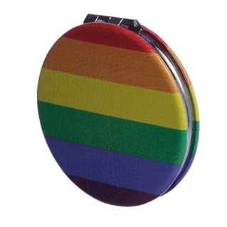 Compact Mirror - Rainbow colored