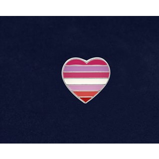 PIN Lesbian Heart