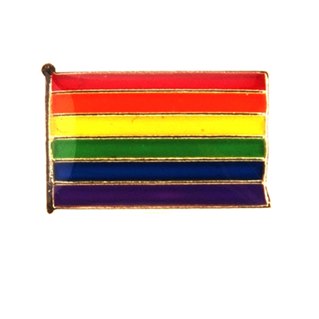 PIN - Regnbågsflaggan - rak