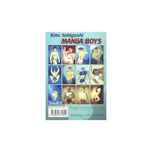 Manga Boys - Postikortteja