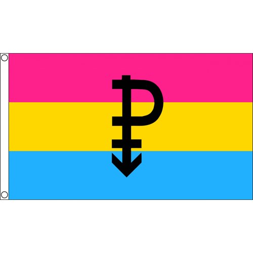 Pansexual Symbols Flag 90 x150