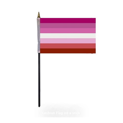Pieni Lesbian Pride lippu