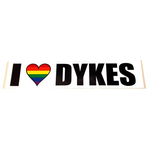 Bumper "I Love Dykes"