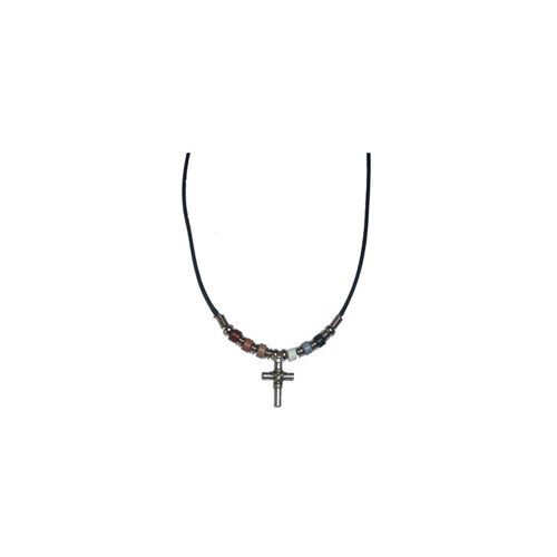 Bear Pride Cross Necklace