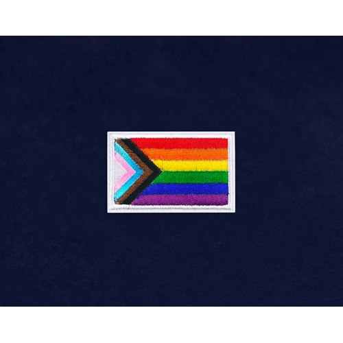 Tygmärke Progress Pride-flaggan