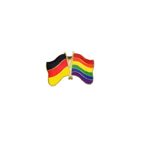 PIN - German/ Rainbow flag