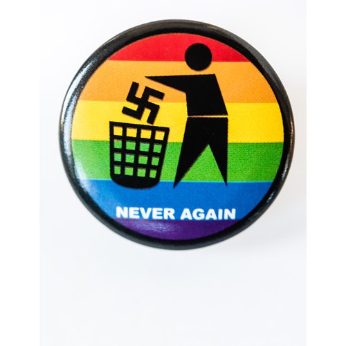 Badge - Never Again