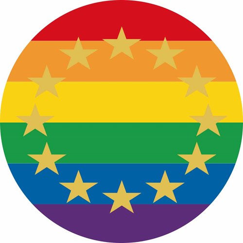Rintamerkki - Rainbow Europe