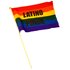 3 Latino Pride-lippua kepin päässä
