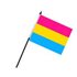 Pansexual Flag On Stick