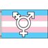 Transgender Symbols -lippu 90x150