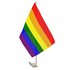 Rainbow Pride Car Flag