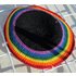 Kippa/yarmulke i regnbågsfärgerna