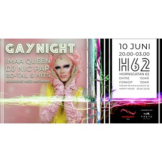 GayNight 10 juni