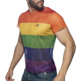 Mesh Rainbow T-Shirt