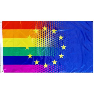 European Pride lippu, 90 x 150