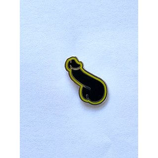 Pin Dick, black/yellow