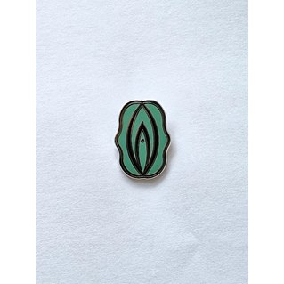 Pin Vagina, green