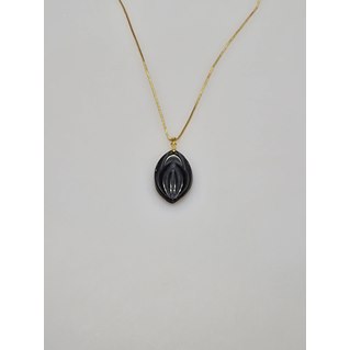Necklace Vagina, Black Onyx